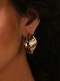 Twisted Hoop Earrings