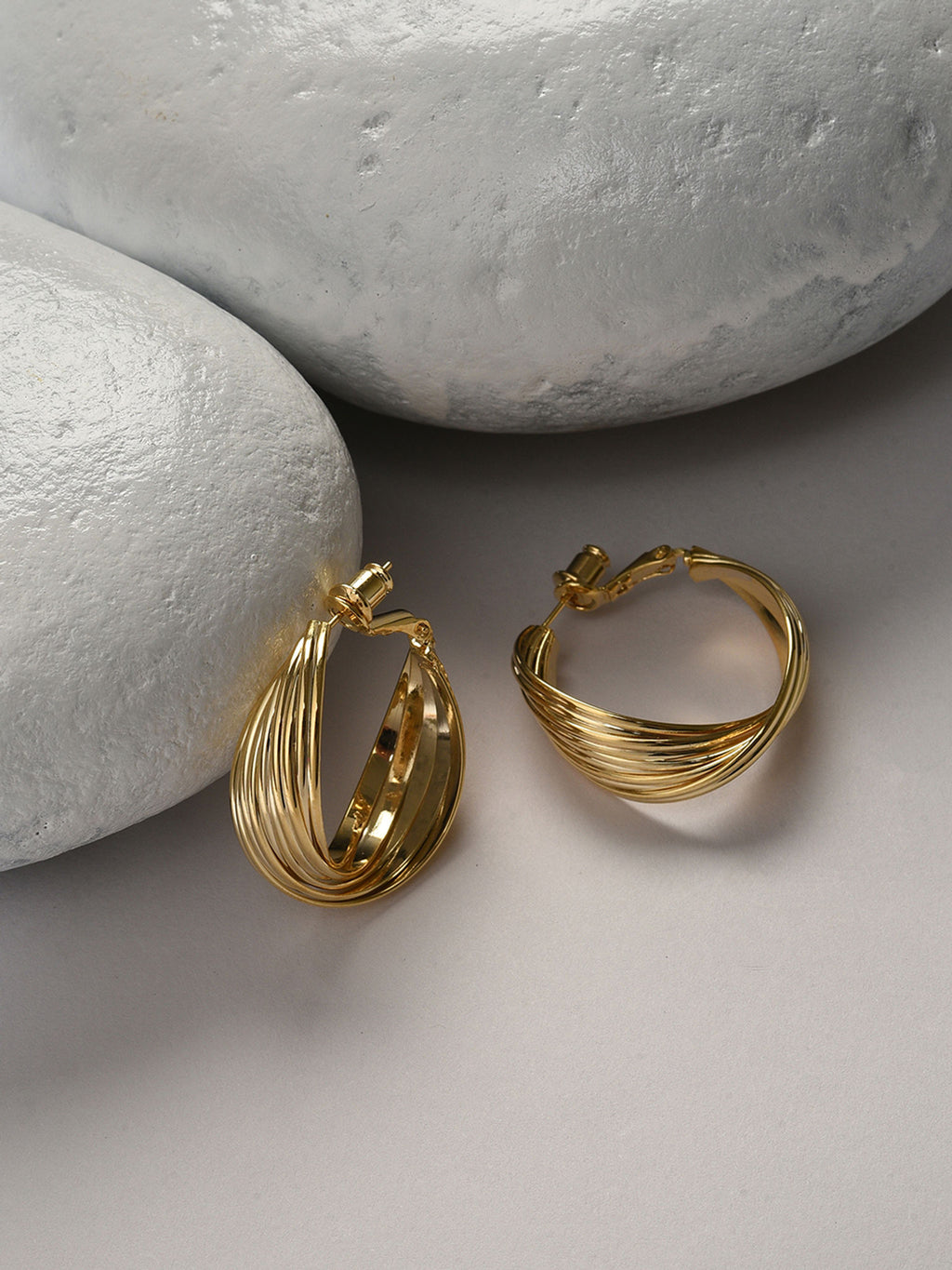 Twisted Hoop Earrings