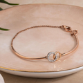 Interlocking Circle Cuff Bracelet