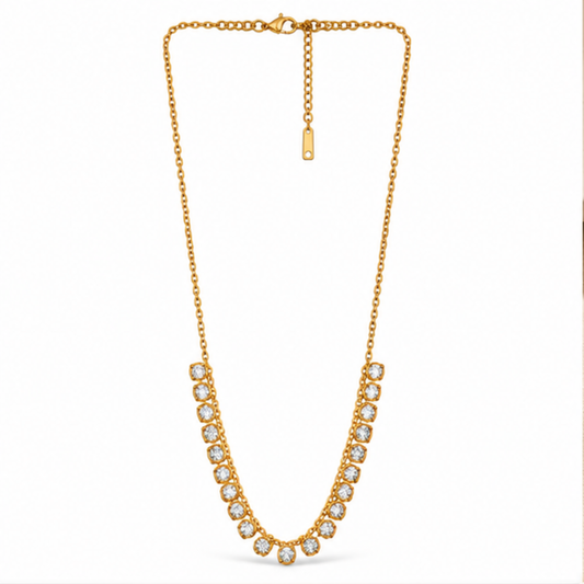 Gold Embellished Necklace for Everyday Elegance