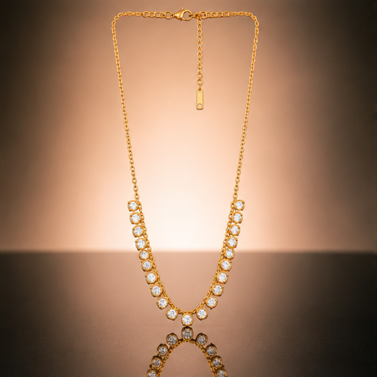 Gold Embellished Necklace for Everyday Elegance