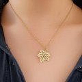 Maple Leaf Pendant Necklace