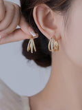 Triple Hoop Statement Earrings